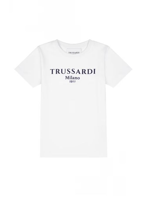 Trussardi t-shirt TRUSSARDI JEANS | TBP25003TS/BCLWHITE
